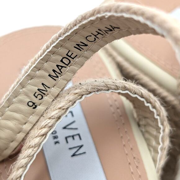 Steven New York Ramey Espadrille Platform Wedge Sandal Women's Size US9.5M EU40 - Picture 12 of 12